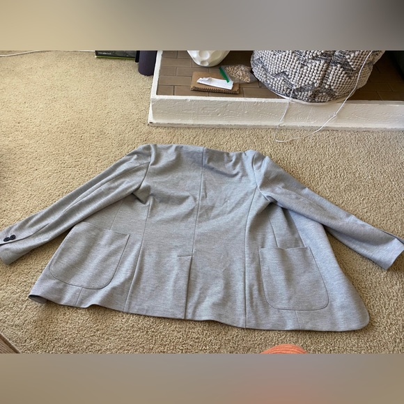 Zara Men’s Gray Blazer (Large) - Picture 3 of 6